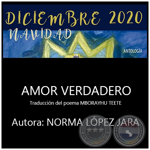 AMOR VERDADERO - Por NORMA LÓPEZ JARA - Año 2020